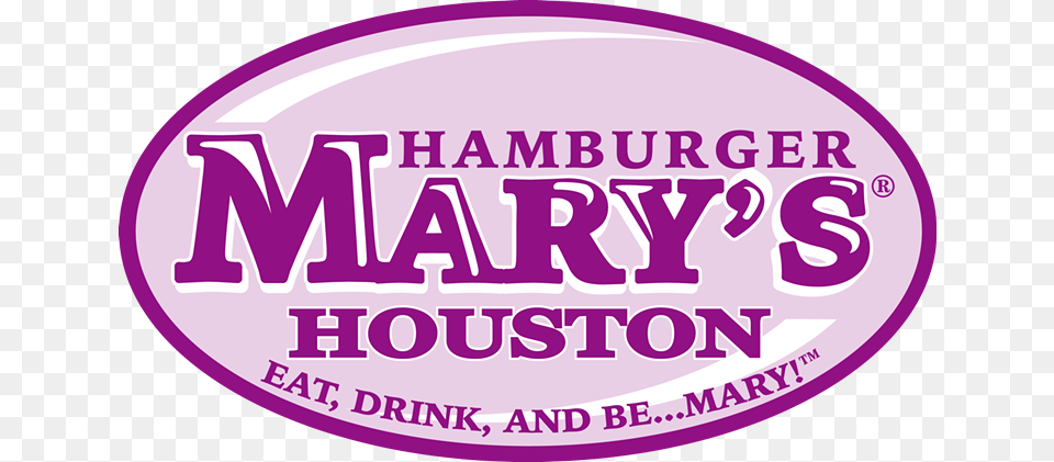 Hamburger Mary39s Opening Soon Offers Burgers Bingo Hamburger Mary39s Tampa Logo, Purple, Sticker, Disk Free Png