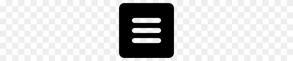 Hamburger Menu Icons Noun Project, Gray Png Image