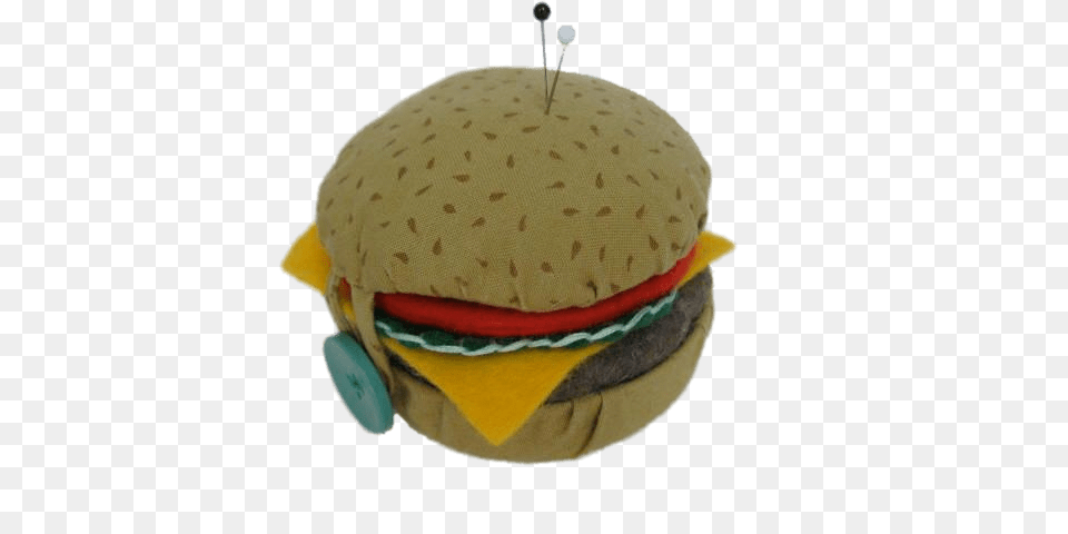 Hamburger Pin Cushion, Burger, Food Png