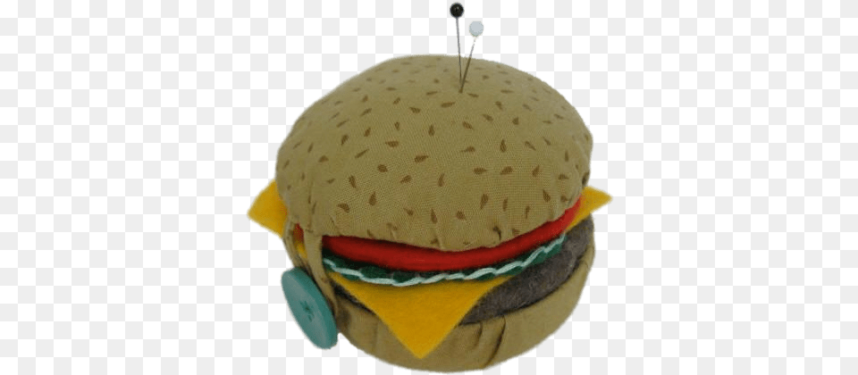 Hamburger Pin Cushion Food Pin Cushion, Birthday Cake, Burger, Cake, Cream Free Transparent Png