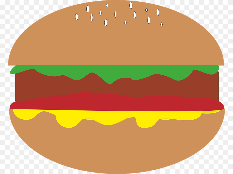 Hamburger Sandwich Snack Fast Food Sandwitch Lanche Desenho, Burger, Disk Free Transparent Png