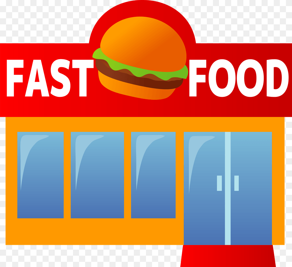 Hamburger Shop Clipart, Burger, Food, Advertisement Free Png Download