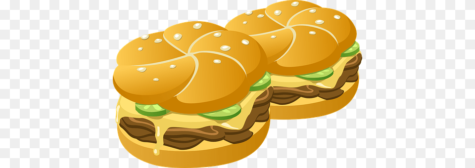 Hamburgers Burger, Food Png Image