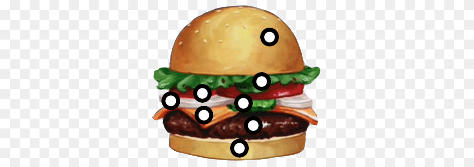 Hamburgers Clipart Krabby Patty, Burger, Food, Clothing, Hardhat Free Png Download
