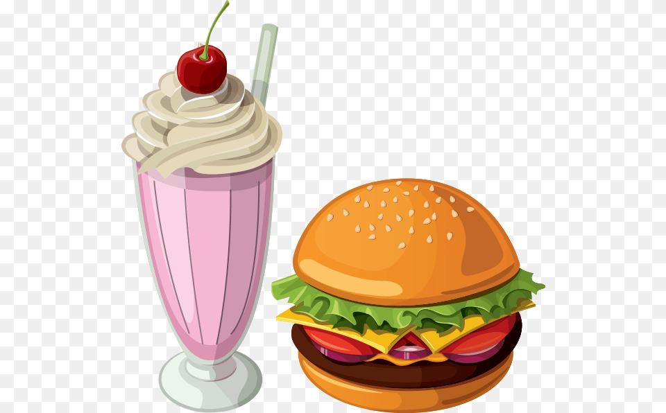 Hamburgers Free On Dumielauxepices 50s Milkshake Clipart, Beverage, Juice, Food, Milk Png