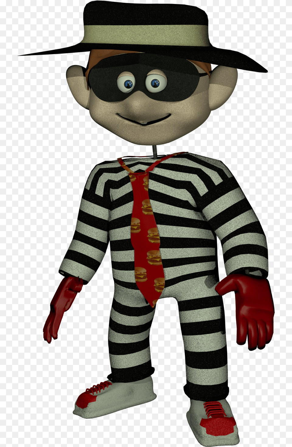 Hamburglar Grimace Download Five Nights With Mac Tonight, Clothing, Glove, Baby, Person Free Transparent Png