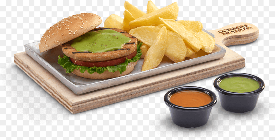Hamburguesa Pollo La Tablita Del Tartaro Ordenar Alitas Bbq, Burger, Food, Food Presentation, Lunch Free Transparent Png