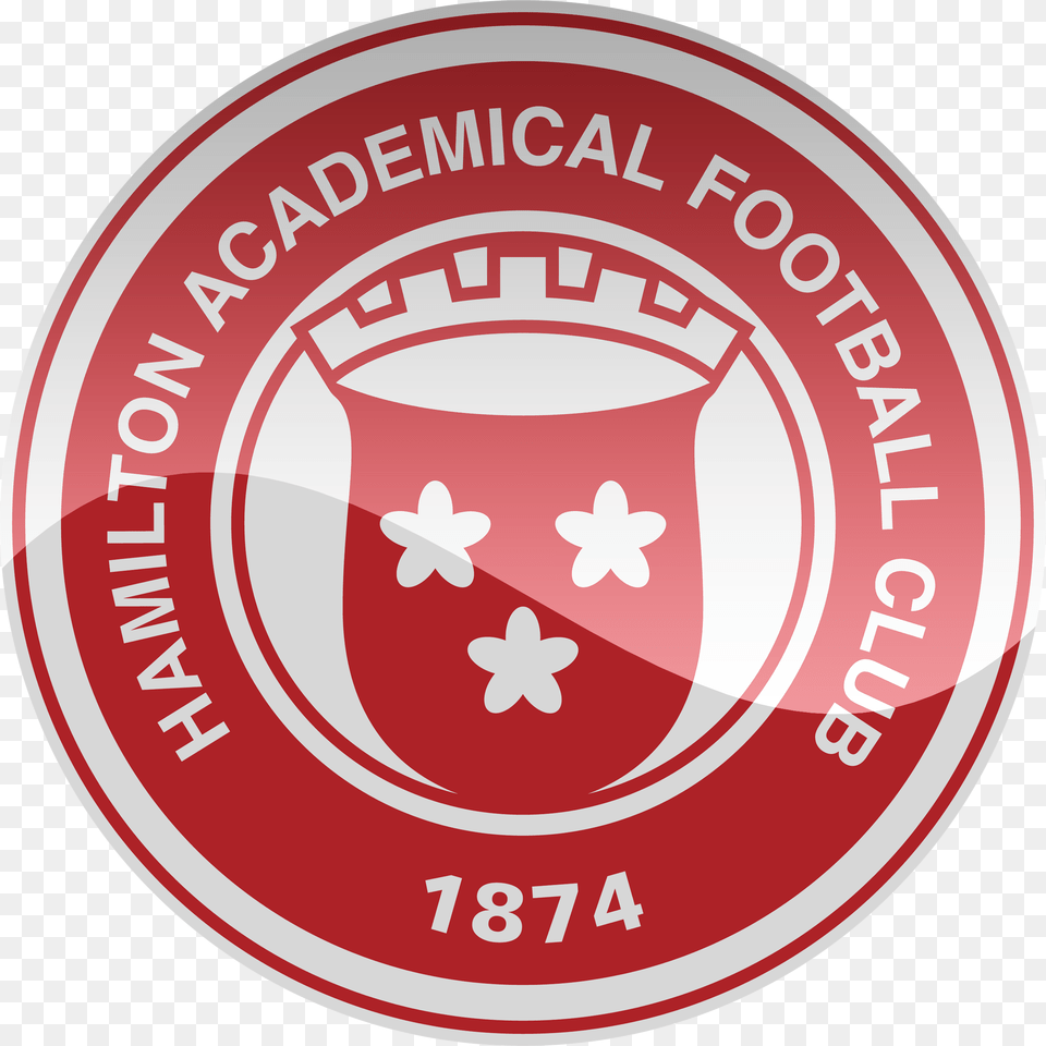 Hamilton Academical Fc Hd Logo Hamilton Academical Logo, Emblem, Symbol, Food, Ketchup Free Png Download
