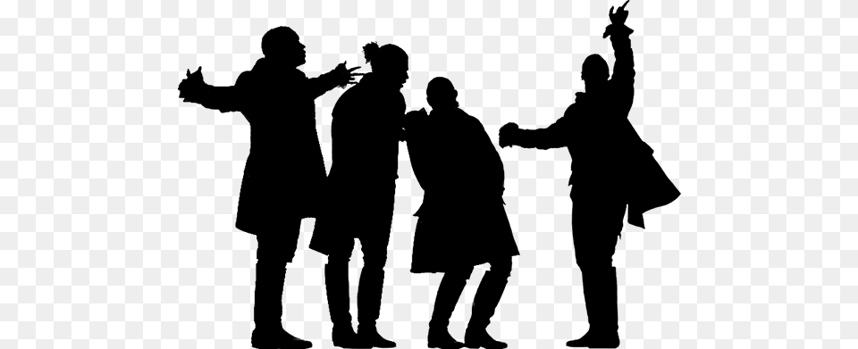 Hamilton Characters, Silhouette, Person, Man, Male Png Image