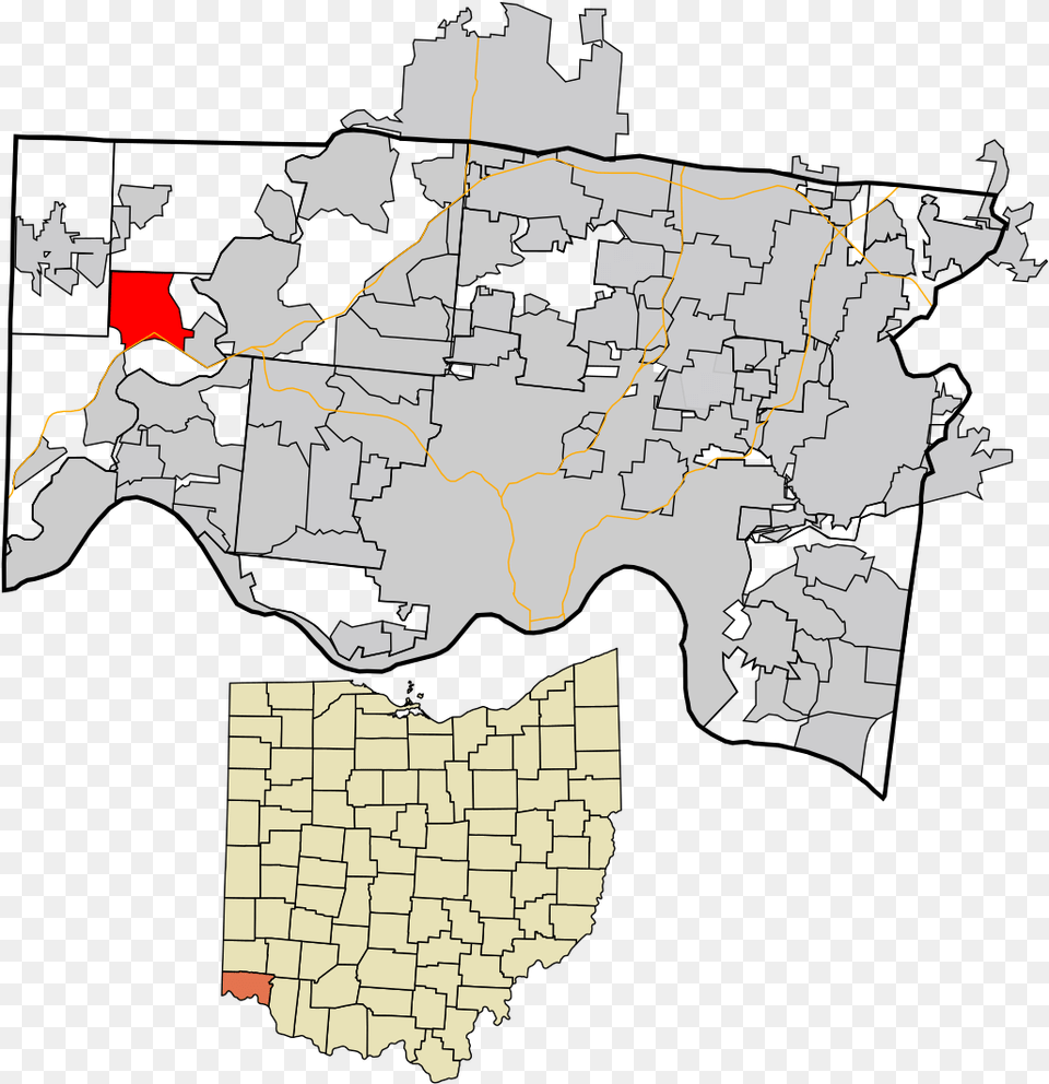 Hamilton County Cincinnati, Chart, Map, Plot, Atlas Free Png
