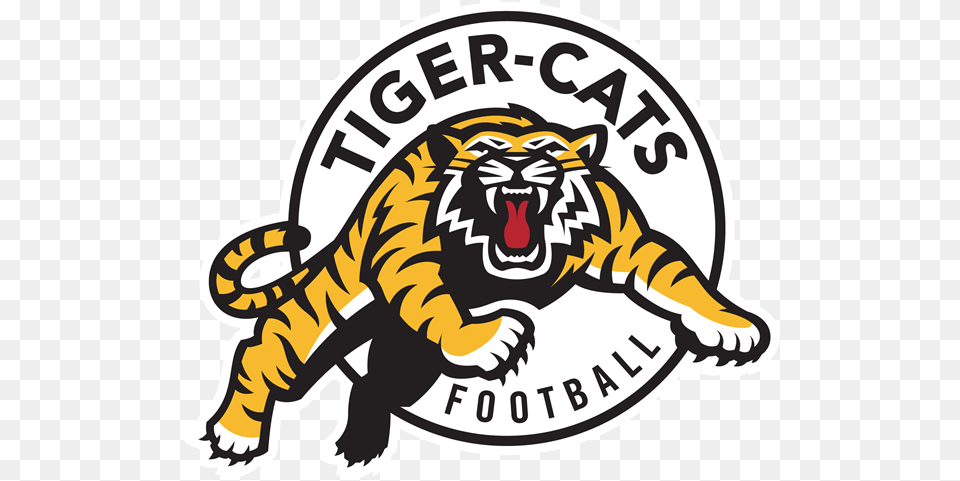 Hamilton Tiger Cats Logo, Animal Png Image
