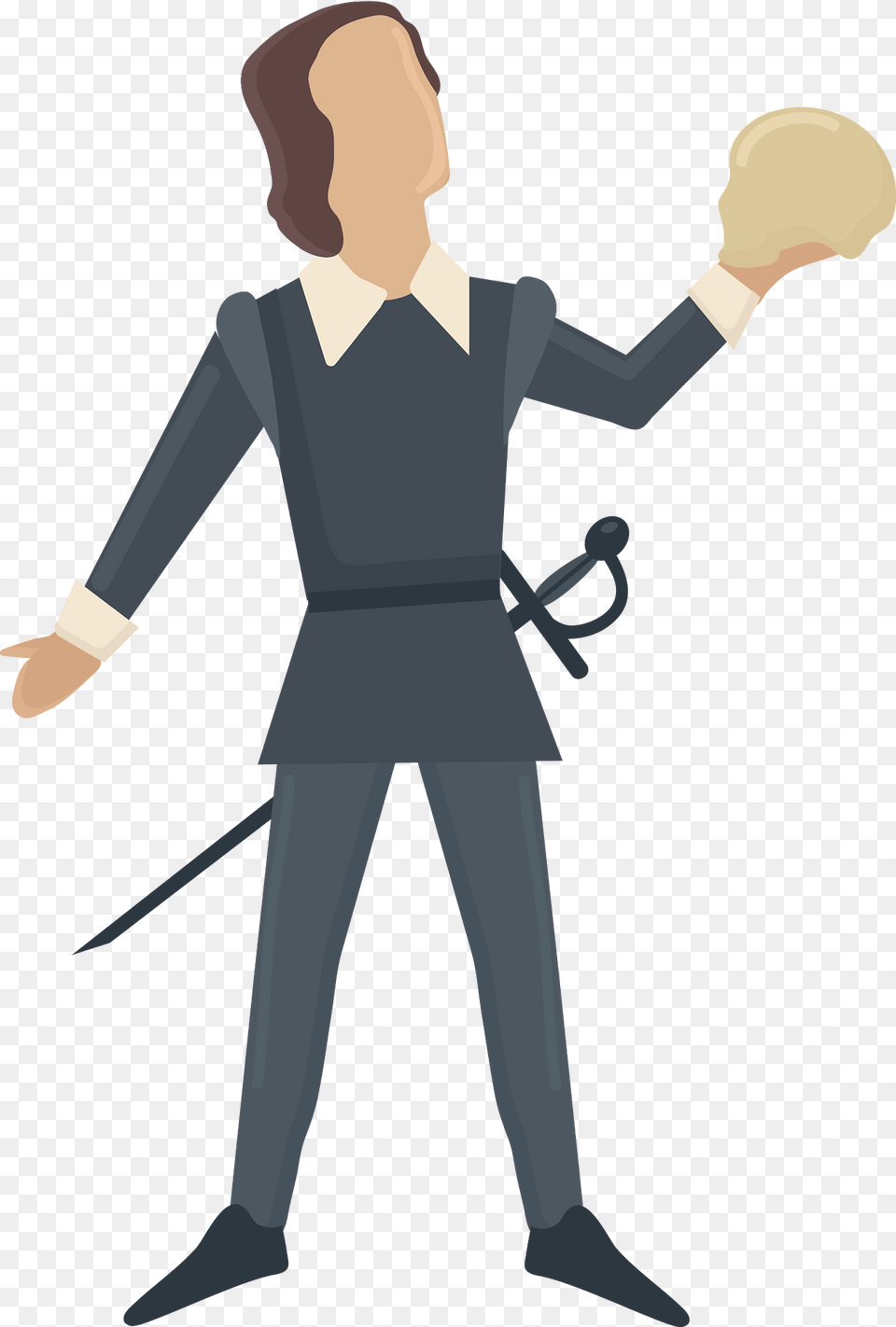 Hamlet Clipart, Person, Walking, Adult, Male Free Png