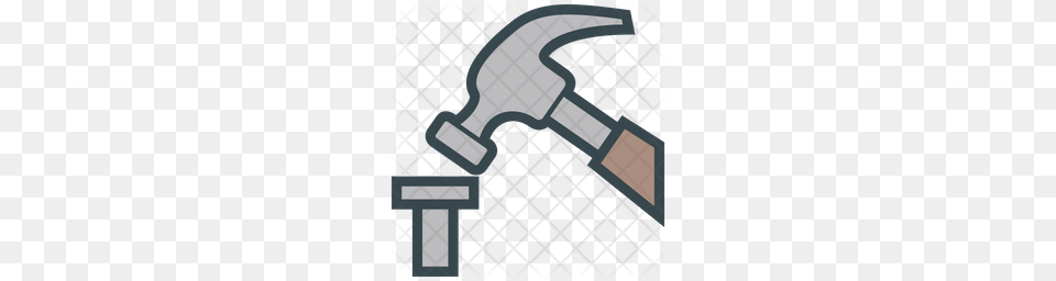 Hammer And Icons, Device, Tool Png Image