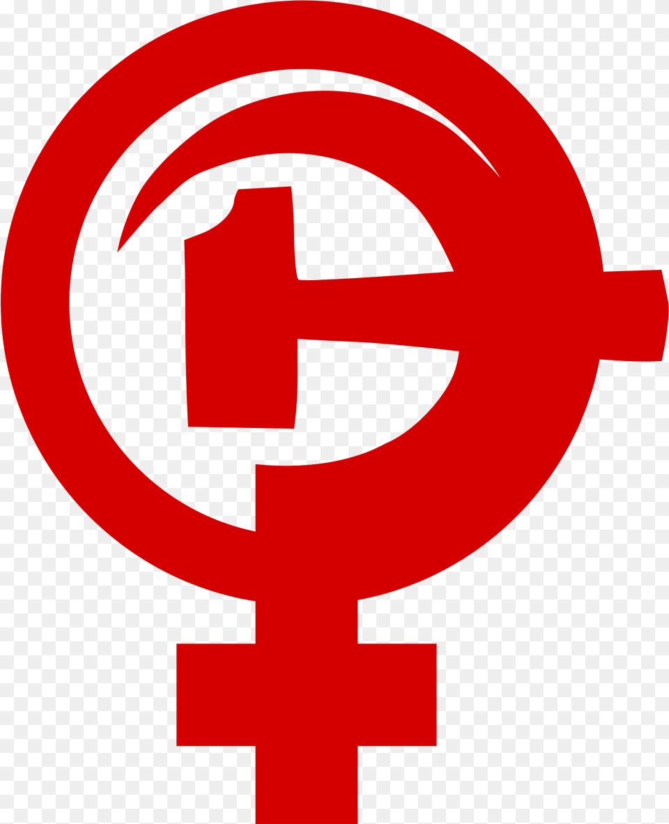 Hammer And Sickle Gender Symbol Feminism Feminist Hammer And Sickle, Logo Free Transparent Png