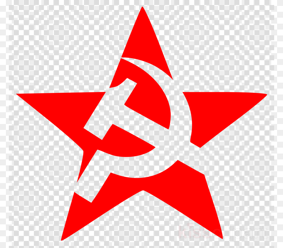 Hammer And Sickle Star Clipart Soviet Union Hammer Clipart Hammer And Sickle, Star Symbol, Symbol Free Png Download