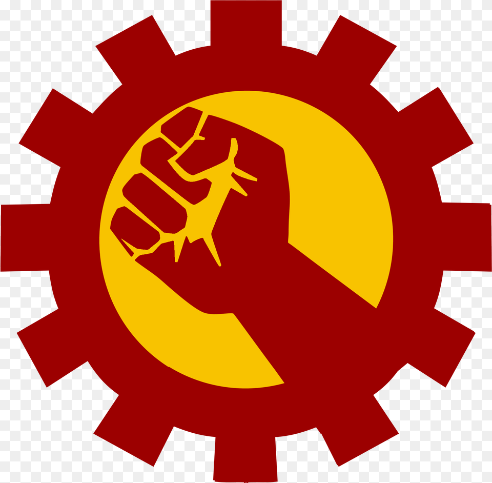 Hammer And Sickle Symbol Warren Street Tube Station, Body Part, Hand, Person, Fist Free Transparent Png