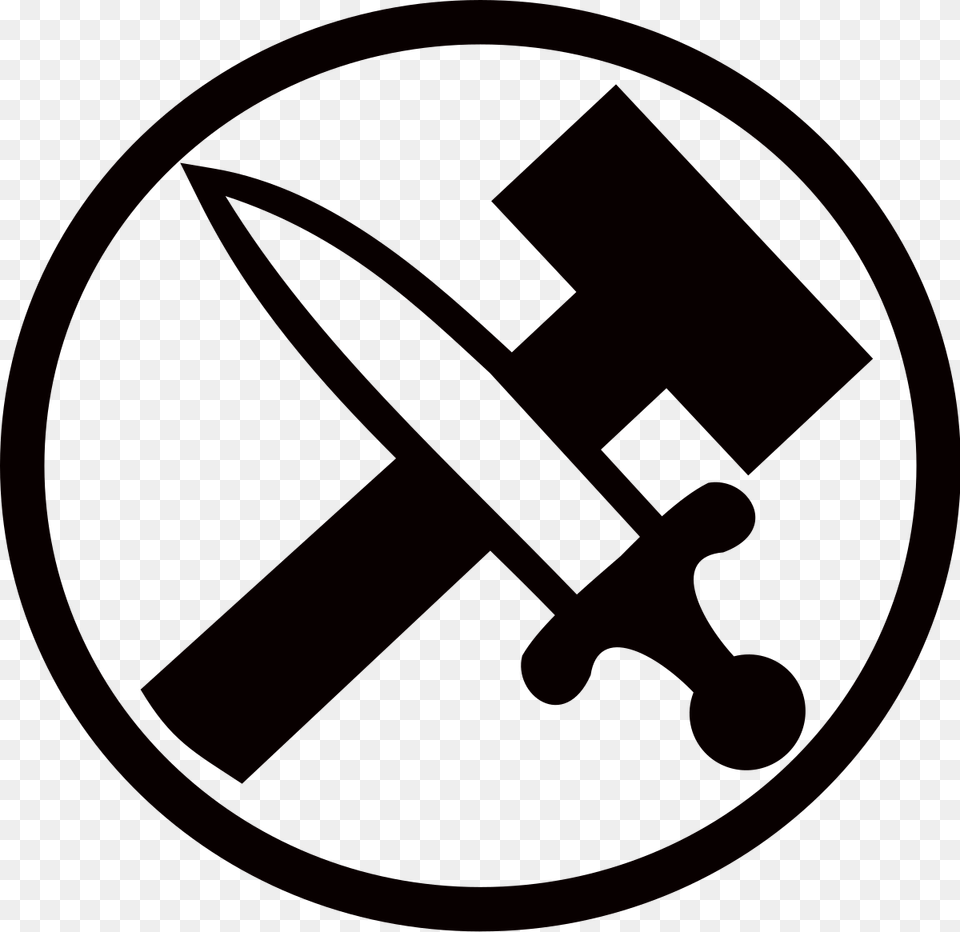 Hammer And Sword, Symbol Free Png Download