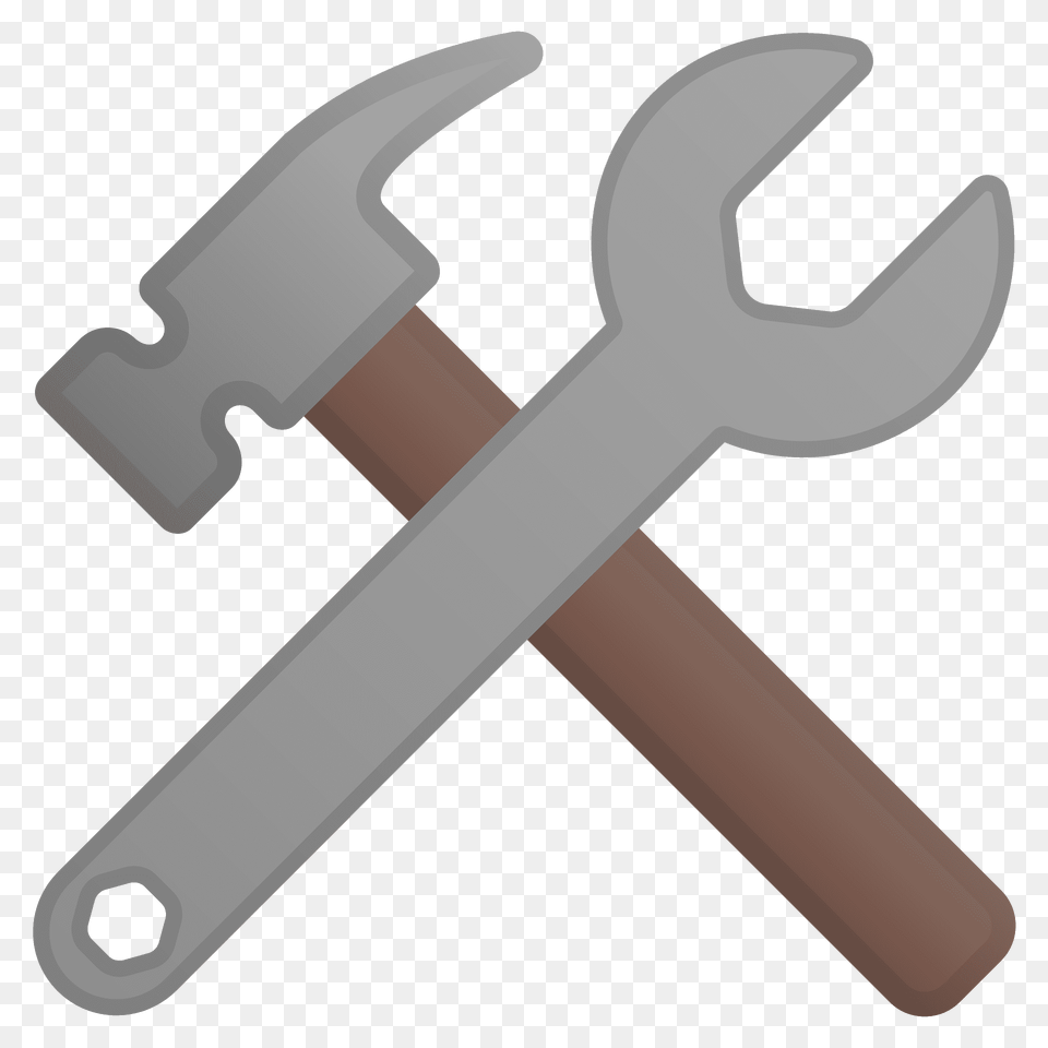 Hammer And Wrench Emoji Clipart, Blade, Razor, Weapon, Electronics Png