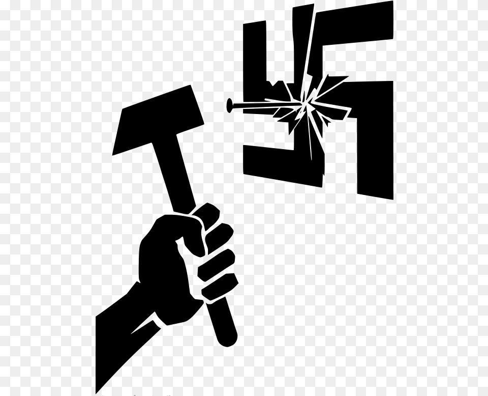 Hammer Clip Art Fascism Vector, Gray Free Png