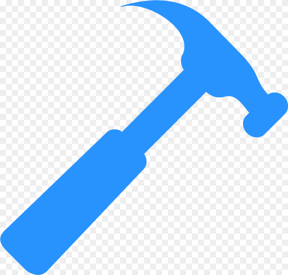 Hammer Clipart Black And White, Device, Tool, Person Png Image