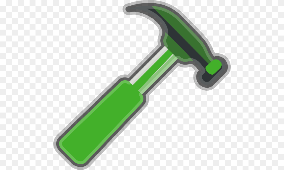 Hammer Clipart Green, Device, Tool, Grass, Lawn Free Transparent Png