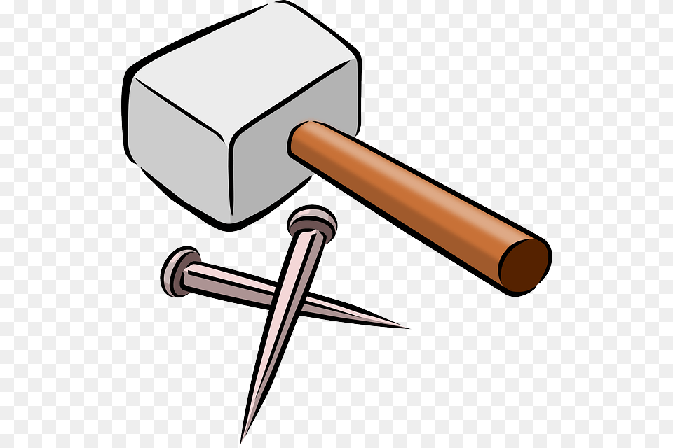 Hammer Clipart Old, Device, Tool, Mallet Png Image