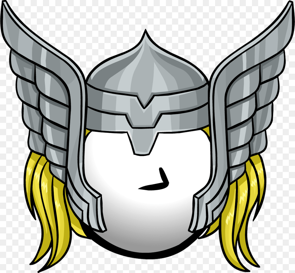 Hammer Clipart Thor Thor Helmet Clipart, Emblem, Symbol, Animal, Fish Png