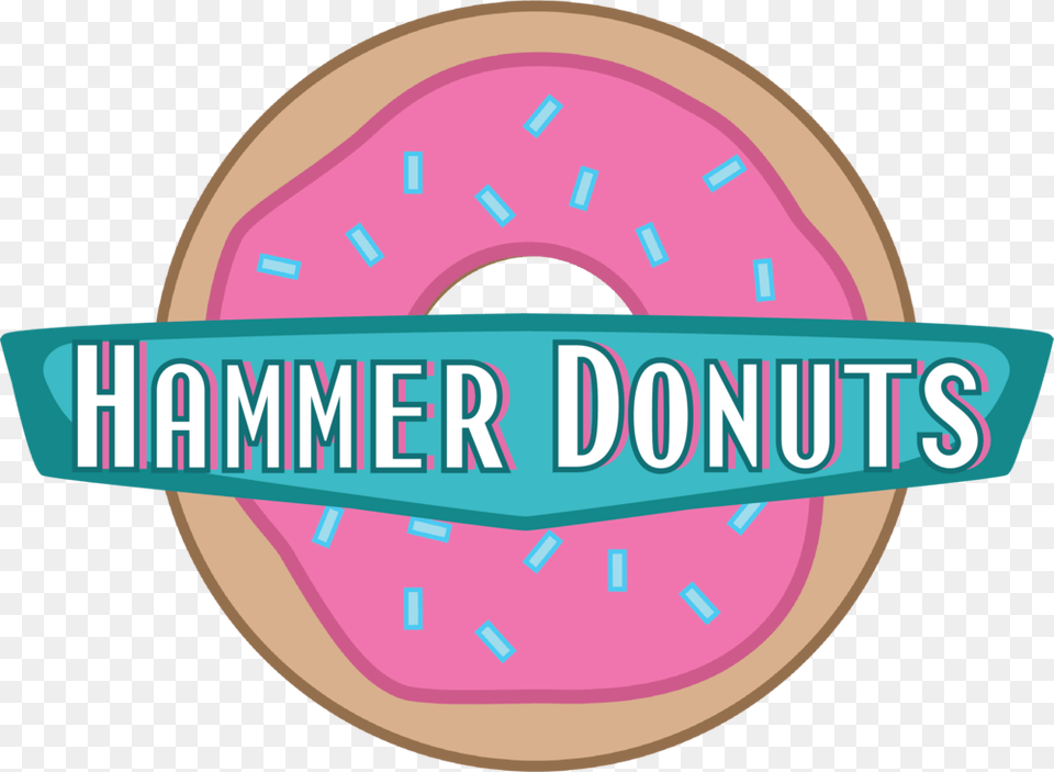 Hammer Donuts, Food, Sweets, Donut, Disk Free Transparent Png