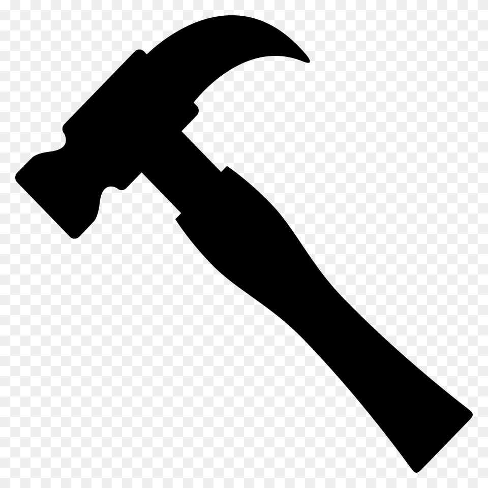 Hammer Emoji Clipart, Device, Tool, Electronics, Hardware Png Image