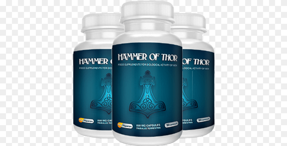 Hammer Of Thor Capsule, Bottle, Shaker, Medication Free Png Download