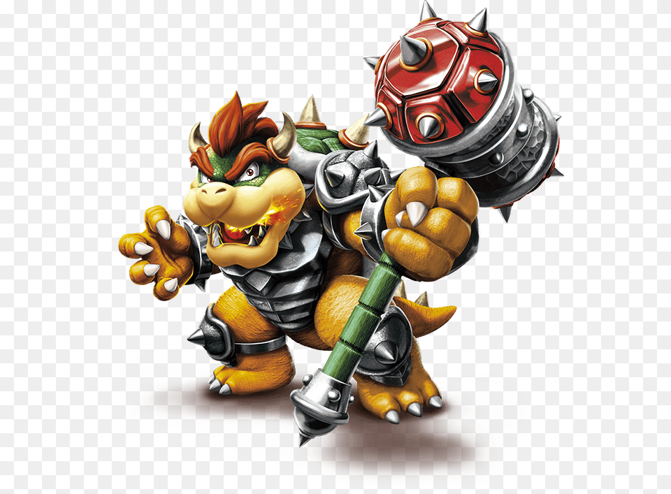 Hammer Slam Bowser, Person, Toy Free Png Download