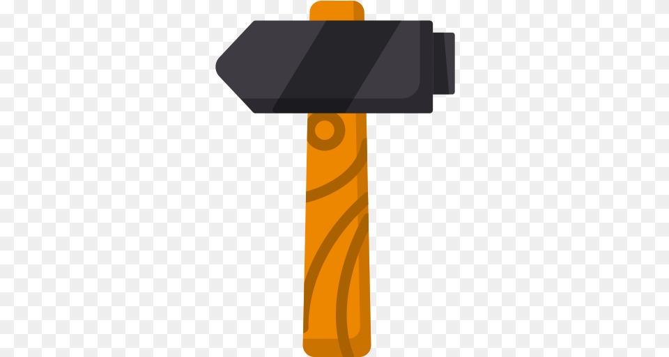 Hammer Sledgehammer Icon Cross, Device, Tool, Symbol Free Png Download