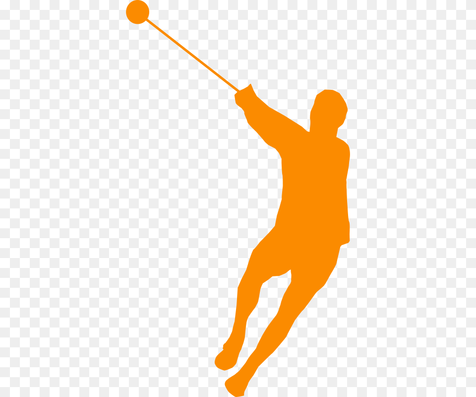 Hammer Throw, People, Person, Baton, Stick Free Png Download