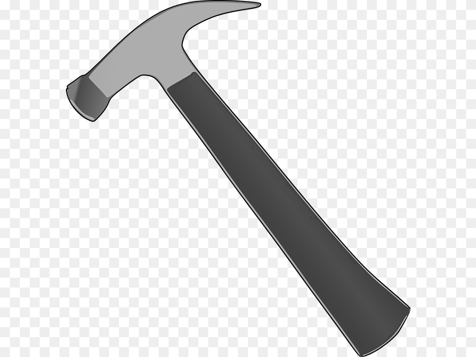 Hammer Tool Equipment Carpenter Metal Grey Hammer Animation, Device, Blade, Razor, Weapon Png