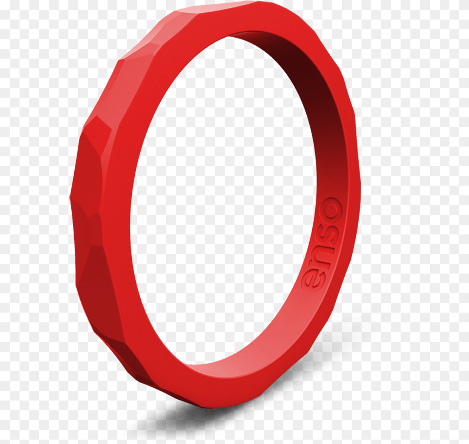 Hammered Stackable Silicone Ring Red, Accessories, Bracelet, Jewelry, Ammunition Png