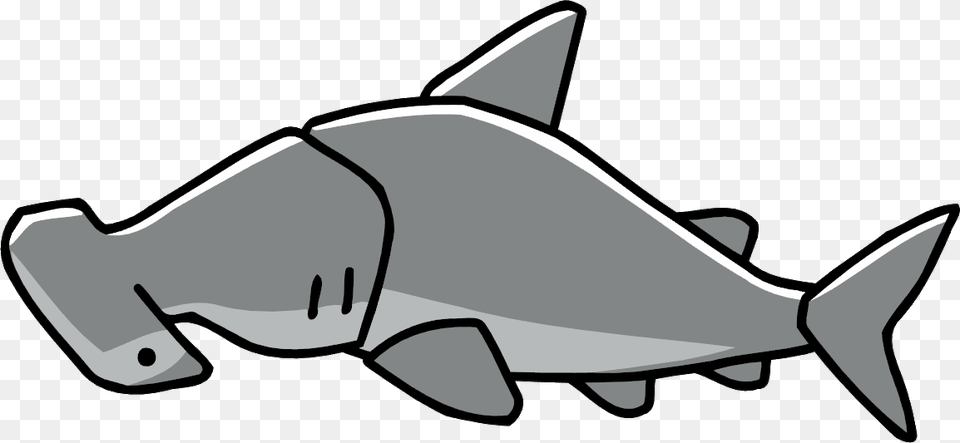 Hammerhead Shark Clipart Scribblenauts Unlimited Fish, Animal, Sea Life Png