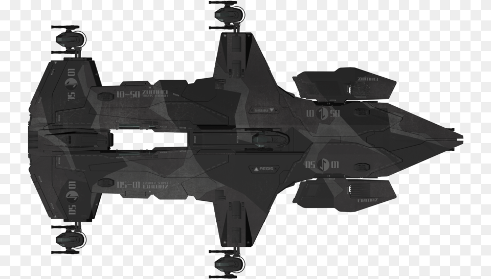 Hammerhead Star Citizen Top View, Aircraft, Transportation, Vehicle, Spaceship Free Png Download