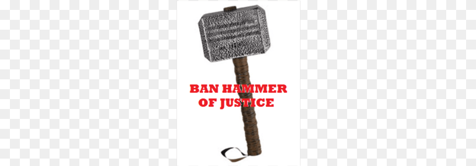 Hammertime Disguise Thor Hammer Costume Accessory, Device, Tool, Mallet Free Png