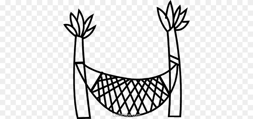 Hammock Royalty Vector Clip Art Illustration, Furniture Free Png