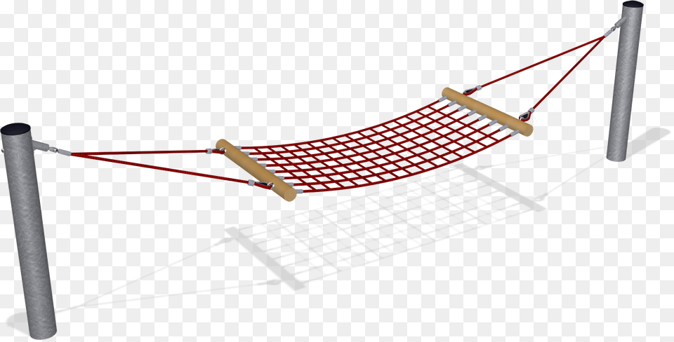 Hammock With Rope Area Kompan Hammock, Furniture, Bow, Weapon Free Transparent Png