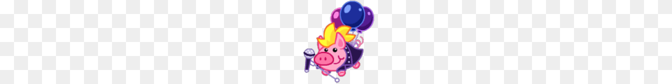 Hammy The High Flying Hog, Baby, Person, Balloon, Purple Free Png Download