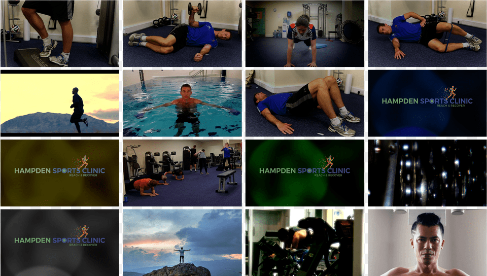 Hampden Sports Clinic Confirmed As Official Physio Collage, Water Sports, Art, Water, Swimming Png Image