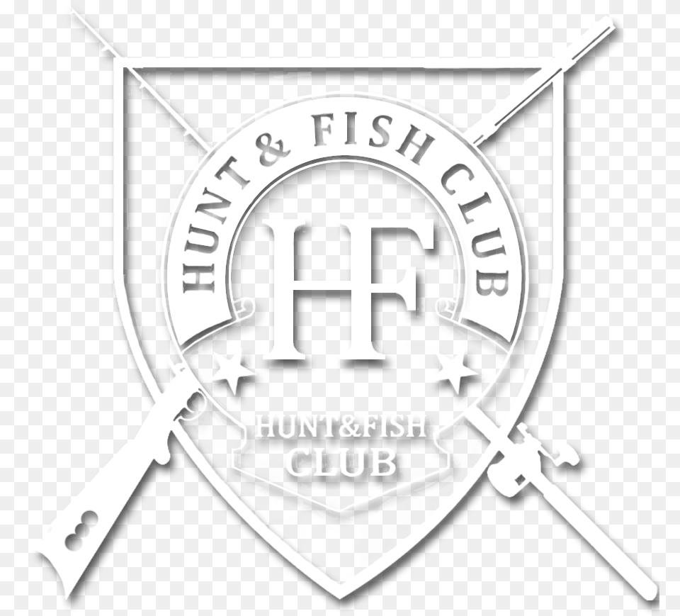 Hampf Logo Shadow Hunting And Fish Club, Emblem, Symbol, Aircraft, Airplane Free Png Download