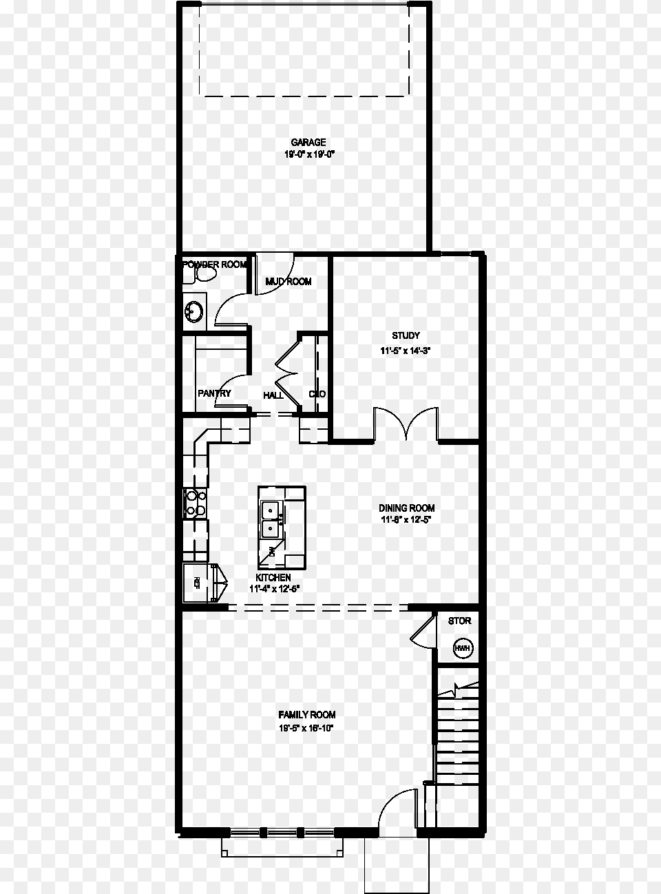 Hampshire First Floor Floor Plan, Gray Free Png