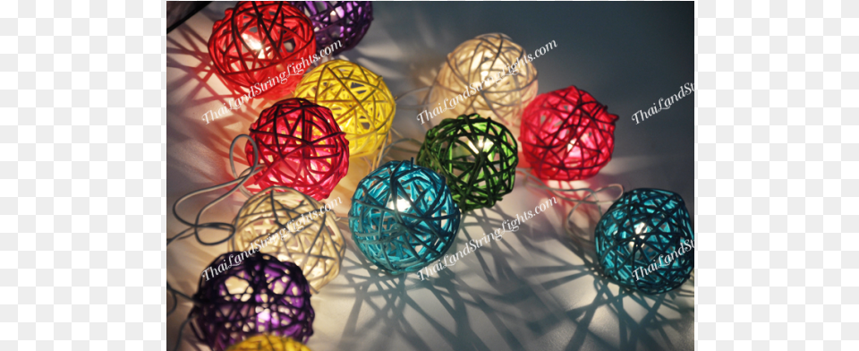 Hampton Bay 10 Light Natural Rattan Ball String Lights, Sphere, Accessories, Jewelry, Locket Png Image