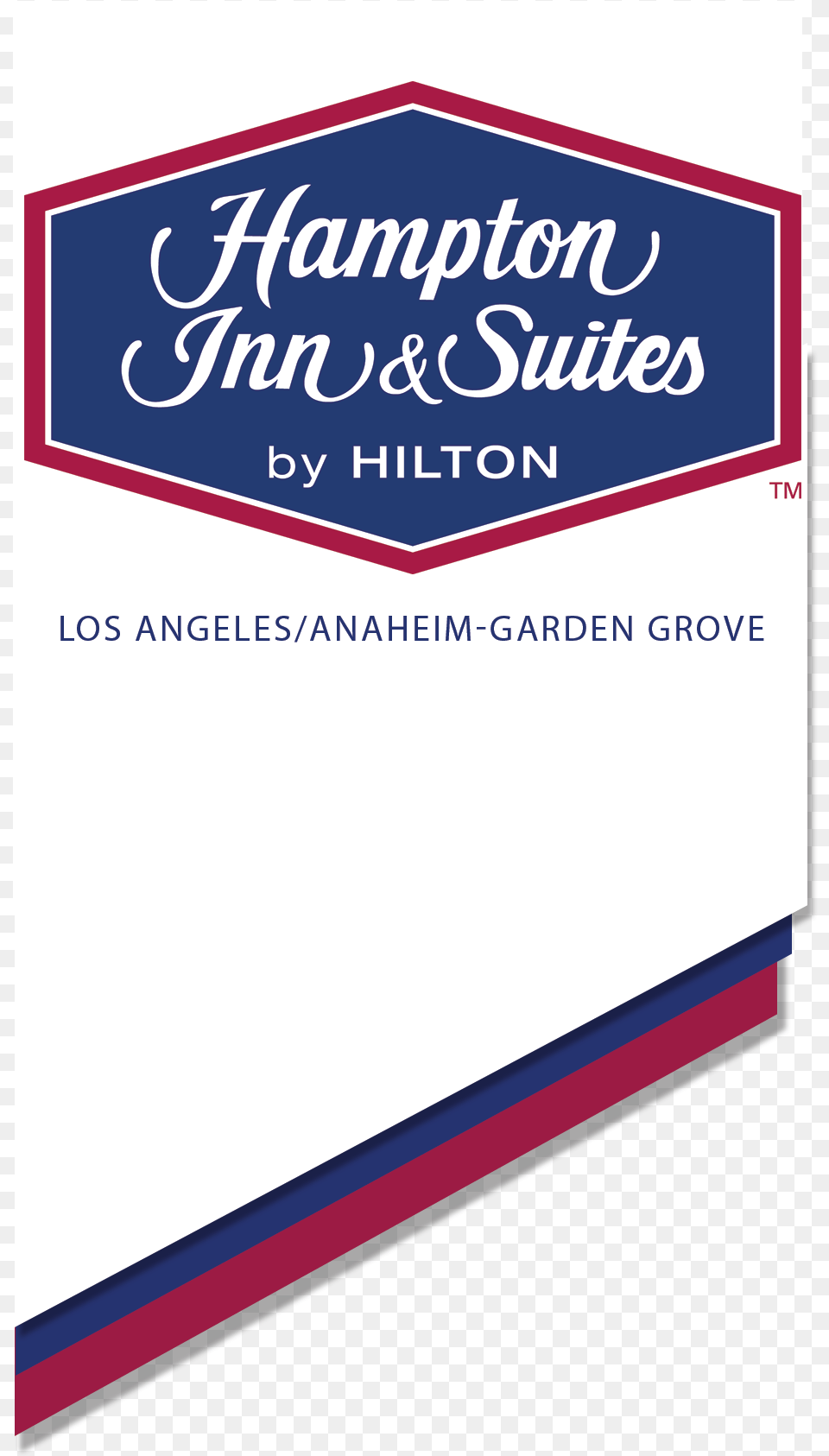 Hampton Inn And Suites Address Logo, Advertisement, Poster, Text Png Image