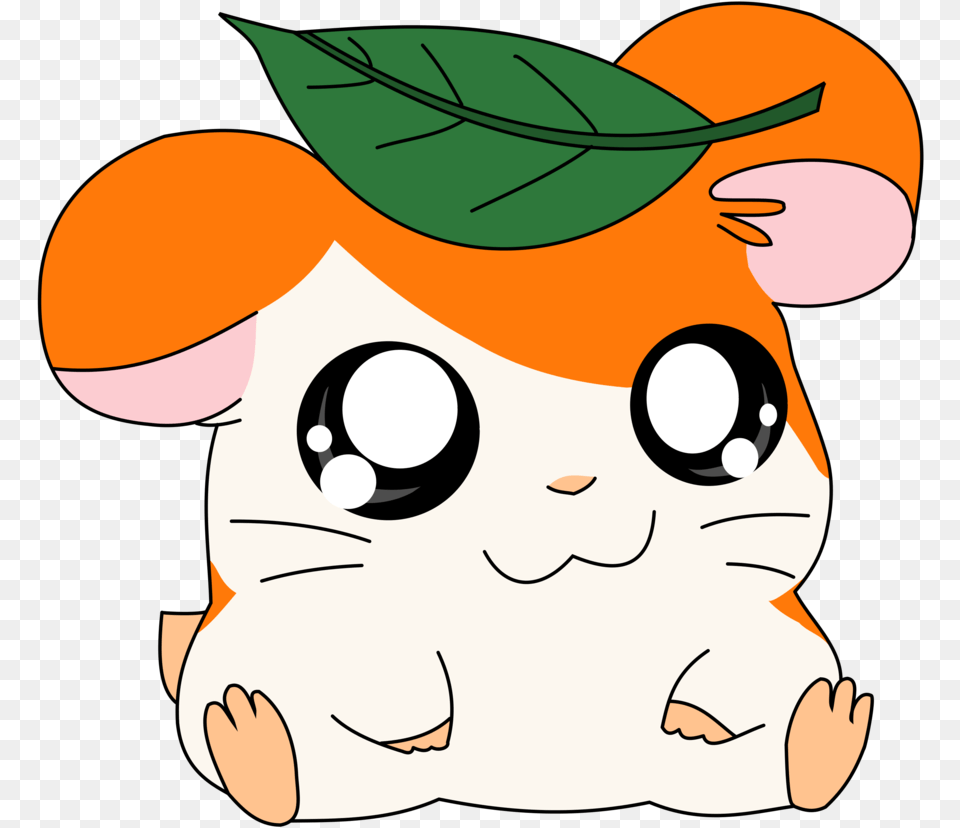 Hamster Anime, Leaf, Plant, Baby, Person Free Png