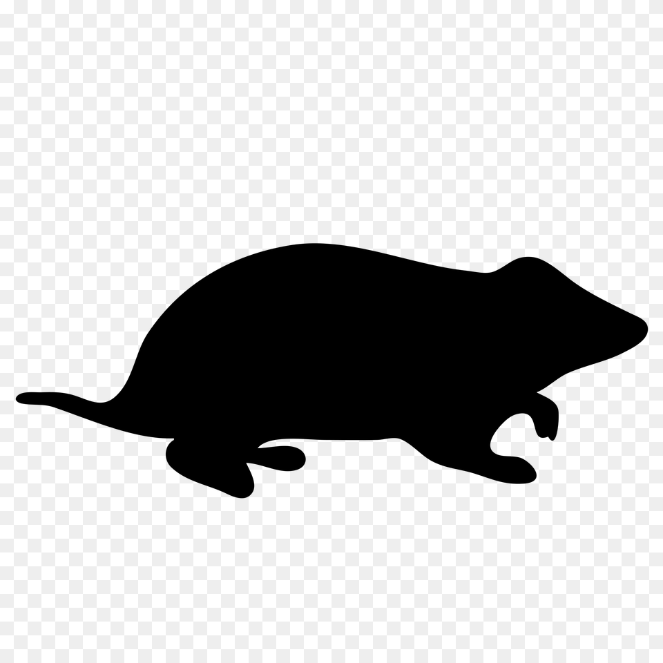 Hamster Contour Icons, Gray Free Png Download