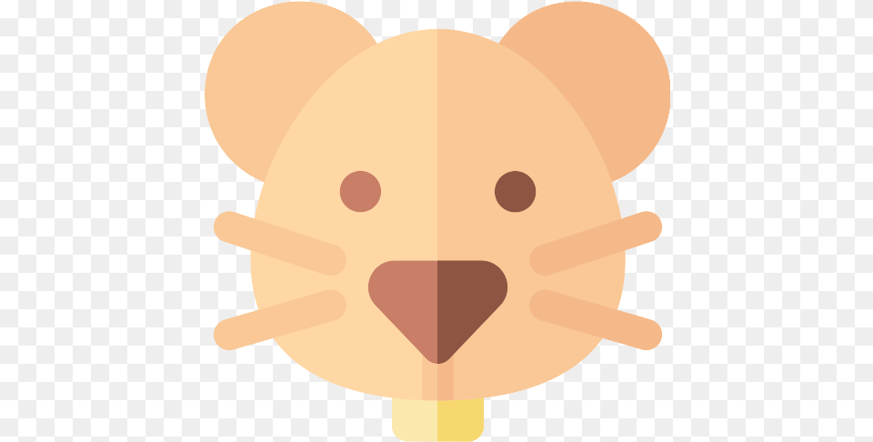 Hamster Icon Happy, Baby, Cream, Dessert, Food Free Png Download