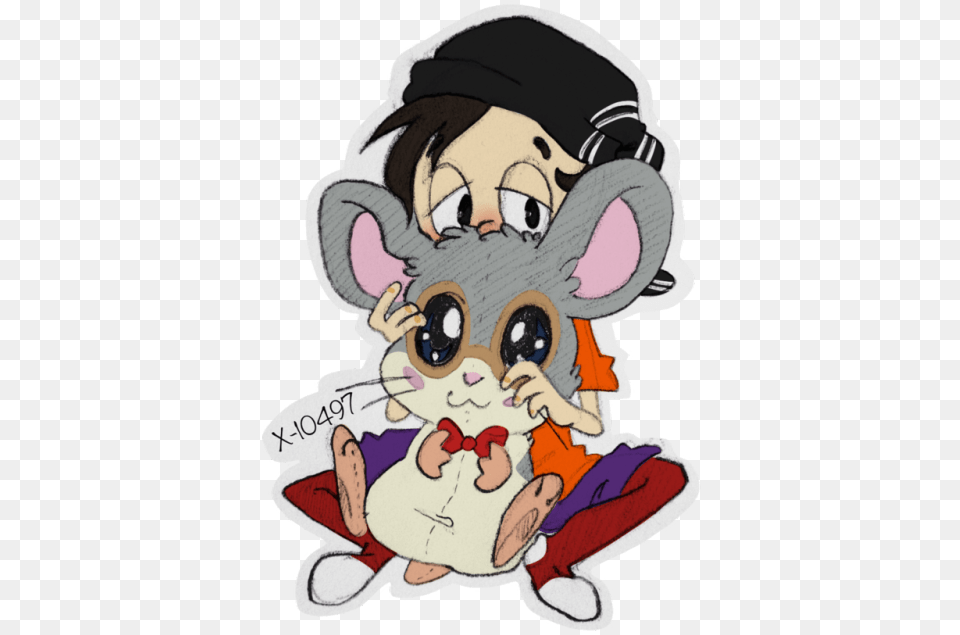 Hamtaro Dexter Dexter X Howdy, Book, Comics, Publication, Baby Free Transparent Png